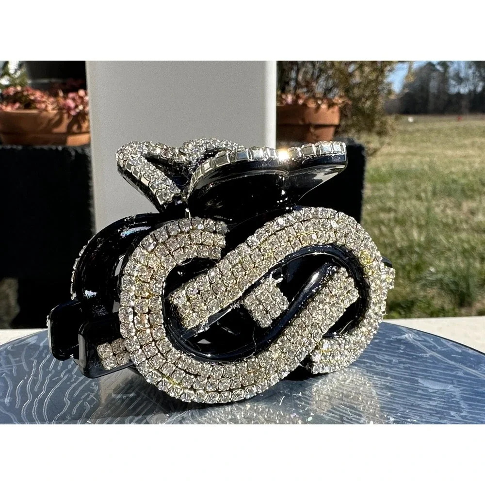 Brand New Gorgeous Hair Clip with Shiny Crystals Rhinestone‎ Jewelry Accessories